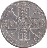 1889 DOUBLE FLORIN ( GVF ) - DOUBLE FLORIN - Cambridgeshire Coins