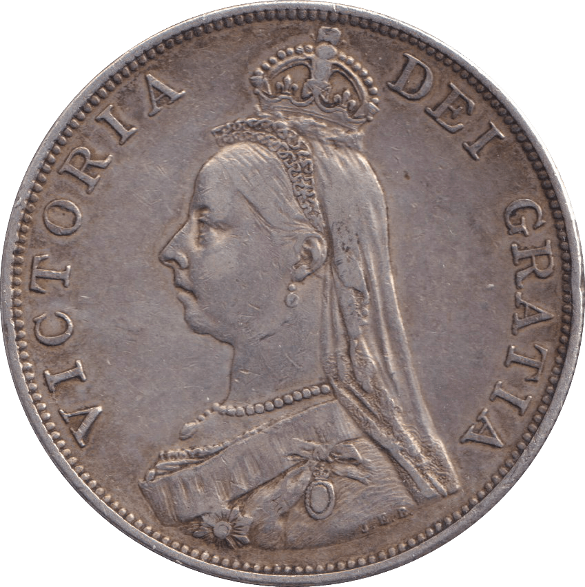 1889 DOUBLE FLORIN ( GVF ) - WORLD COINS - Cambridgeshire Coins