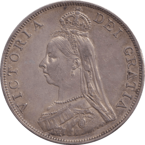 1889 DOUBLE FLORIN ( UNC ) 3 - DOUBLE FLORIN - Cambridgeshire Coins