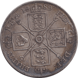 1889 DOUBLE FLORIN ( VF ) 3 - DOUBLE FLORIN - Cambridgeshire Coins