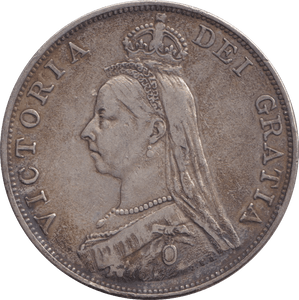 1889 DOUBLE FLORIN ( VF ) 3 - DOUBLE FLORIN - Cambridgeshire Coins