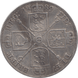 1889 DOUBLE FLORIN ( VF ) - DOUBLE FLORIN - Cambridgeshire Coins
