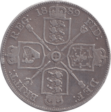 1889 DOUBLE FLORIN ( VF ) - DOUBLE FLORIN - Cambridgeshire Coins