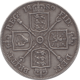1889 DOUBLE FLORIN ( VF ) - DOUBLE FLORIN - Cambridgeshire Coins