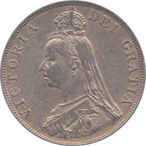 1889 DOUBLE FLORIN ( VF ) - DOUBLE FLORIN - Cambridgeshire Coins