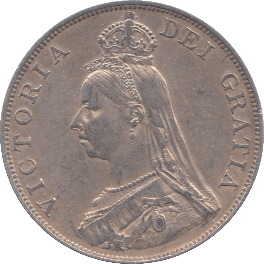 1889 DOUBLE FLORIN ( VF ) - DOUBLE FLORIN - Cambridgeshire Coins