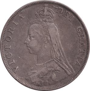 1889 DOUBLE FLORIN ( VF ) - DOUBLE FLORIN - Cambridgeshire Coins