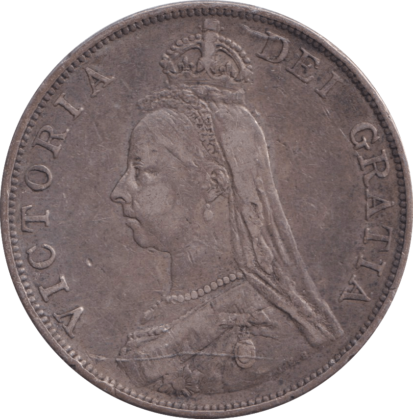 1889 DOUBLE FLORIN ( VF ) - DOUBLE FLORIN - Cambridgeshire Coins