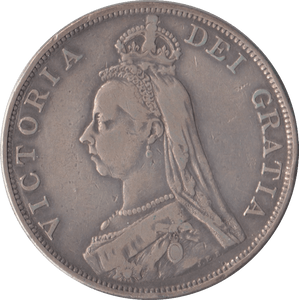 1889 DOUBLE FLORIN ( VF ) - Double Florin - Cambridgeshire Coins