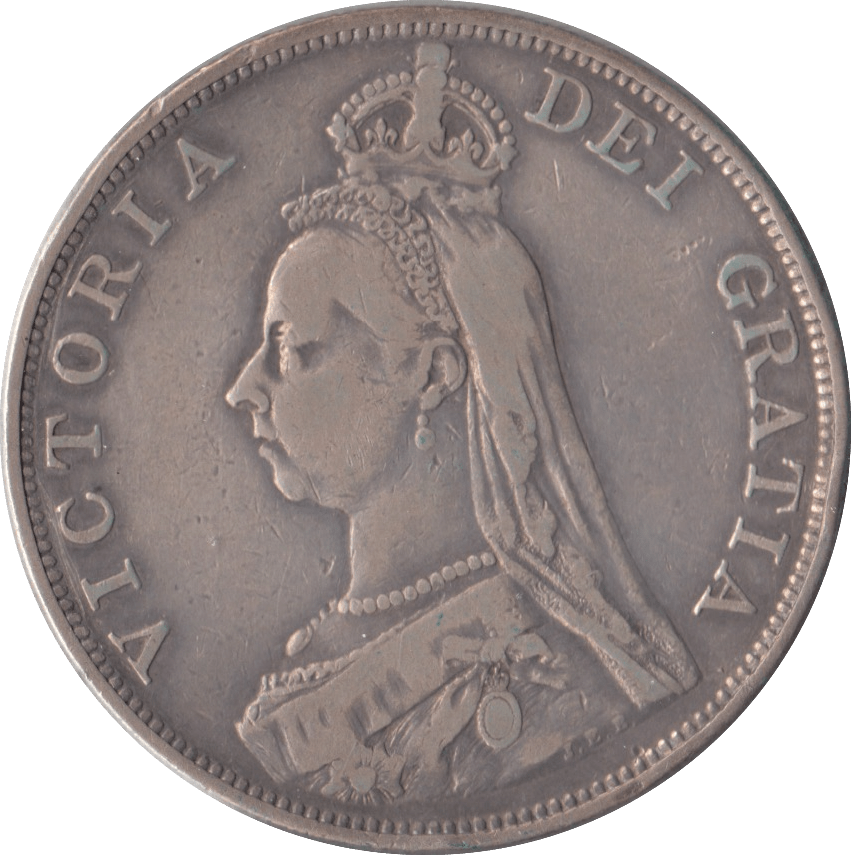 1889 DOUBLE FLORIN ( VF ) - Double Florin - Cambridgeshire Coins