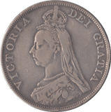 1889 DOUBLE FLORIN ( VF ) - Double Florin - Cambridgeshire Coins
