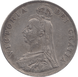 1889 DOUBLE FLORIN ( VF ) - DOUBLE FLORIN - Cambridgeshire Coins