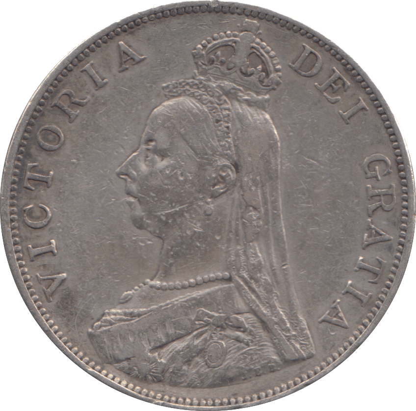 1889 DOUBLE FLORIN ( VF ) - DOUBLE FLORIN - Cambridgeshire Coins