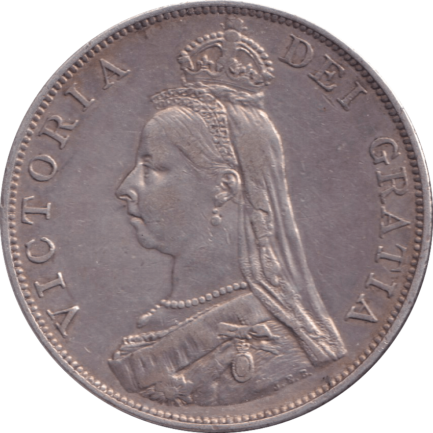 1889 DOUBLE FLORIN ( VF ) - DOUBLE FLORIN - Cambridgeshire Coins