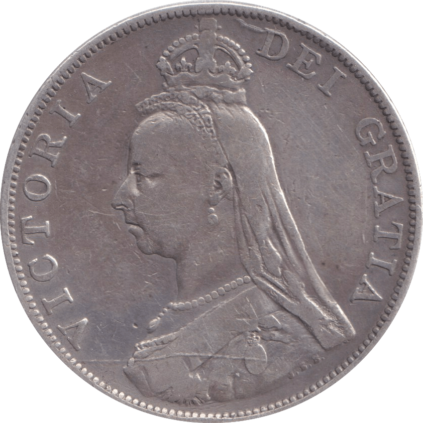 1889 DOUBLE FLORIN ( VF ) - DOUBLE FLORIN - Cambridgeshire Coins