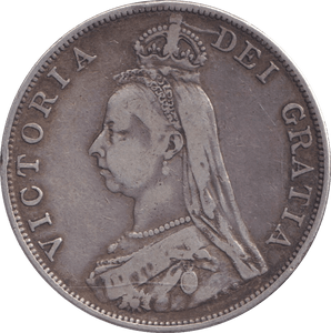 1889 DOUBLE FLORIN ( VF ) - DOUBLE FLORIN - Cambridgeshire Coins
