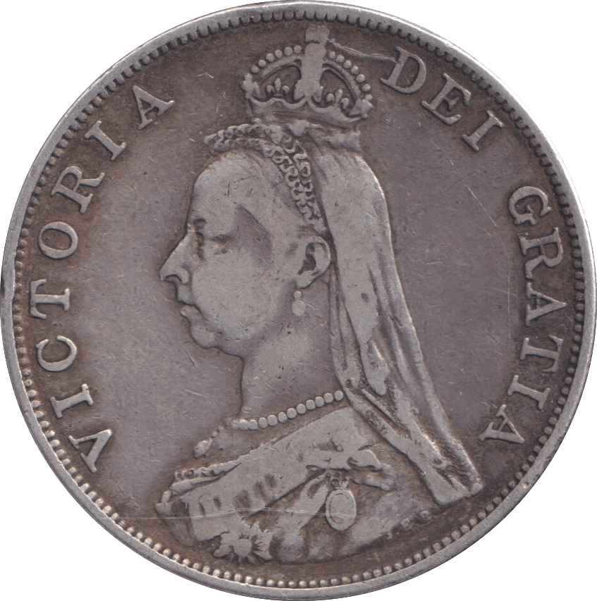 1889 DOUBLE FLORIN ( VF ) - DOUBLE FLORIN - Cambridgeshire Coins