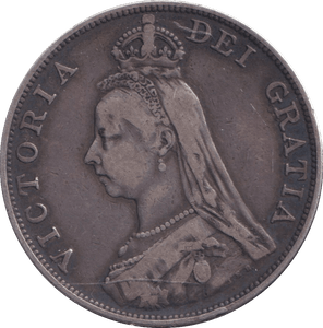 1889 DOUBLE FLORIN ( VF ) - DOUBLE FLORIN - Cambridgeshire Coins