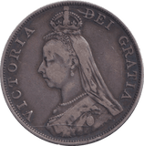 1889 DOUBLE FLORIN ( VF ) - DOUBLE FLORIN - Cambridgeshire Coins