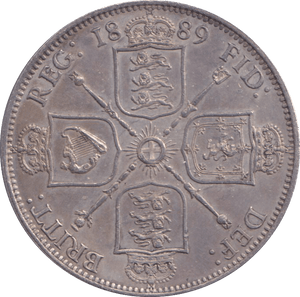 1889 FLORIN ( AUNC ) - FLORIN - Cambridgeshire Coins