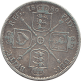 1889 FLORIN ( F ) - WORLD COINS - Cambridgeshire Coins
