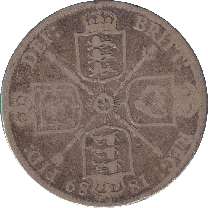 1889 FLORIN ( FAIR ) - FLORIN - Cambridgeshire Coins