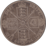 1889 FLORIN ( FAIR ) - FLORIN - Cambridgeshire Coins
