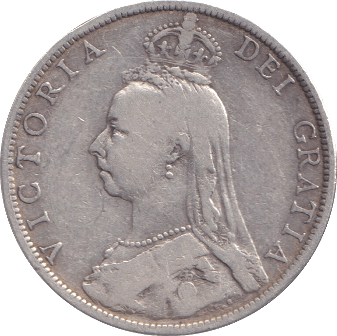 1889 FLORIN ( FINE ) - FLORIN - Cambridgeshire Coins