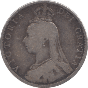 1889 FLORIN ( FINE ) - FLORIN - Cambridgeshire Coins