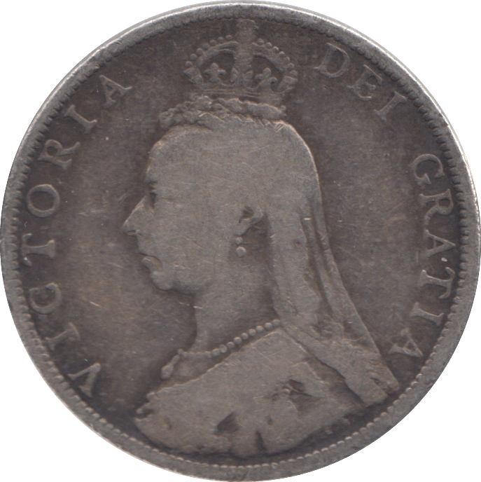 1889 FLORIN ( FINE ) - FLORIN - Cambridgeshire Coins