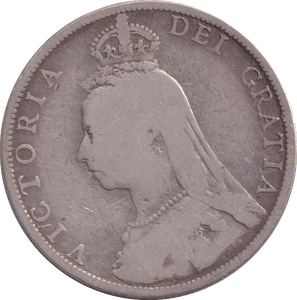 1889 FLORIN ( FINE ) - FLORIN - Cambridgeshire Coins