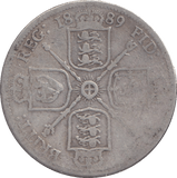 1889 FLORIN ( FINE ) - FLORIN - Cambridgeshire Coins