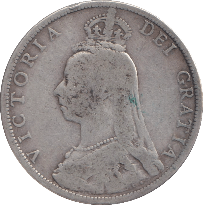 1889 FLORIN ( FINE ) - FLORIN - Cambridgeshire Coins