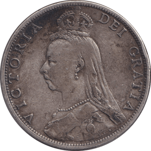 1889 FLORIN ( FINE ) - FLORIN - Cambridgeshire Coins
