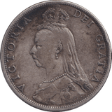 1889 FLORIN ( FINE ) - FLORIN - Cambridgeshire Coins
