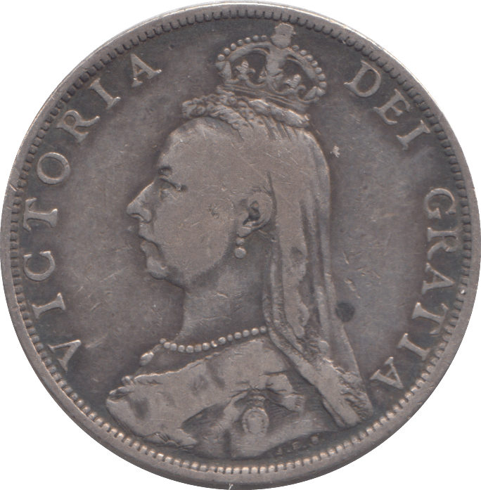 1889 FLORIN ( FINE ) - FLORIN - Cambridgeshire Coins