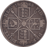 1889 FLORIN ( GF ) - FLORIN - Cambridgeshire Coins