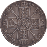 1889 FLORIN ( VF ) - FLORIN - Cambridgeshire Coins