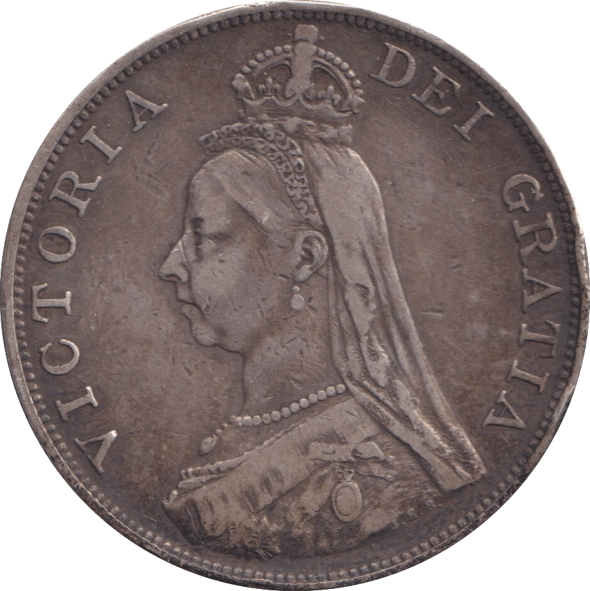 1889 FLORIN ( VF ) - FLORIN - Cambridgeshire Coins