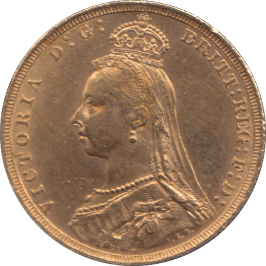 1889 GOLD SOVEREIGN ( AUNC ) - SOVEREIGN - Cambridgeshire Coins