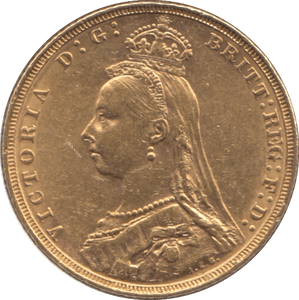 1889 GOLD SOVEREIGN ( EF ) MELBOURNE MINT - Sovereign - Cambridgeshire Coins