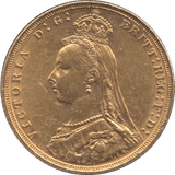 1889 GOLD SOVEREIGN ( EF ) MELBOURNE MINT - Sovereign - Cambridgeshire Coins