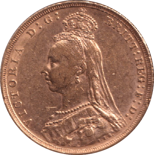 1889 GOLD SOVEREIGN ( EF ) - SOVEREIGN - Cambridgeshire Coins