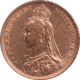 1889 GOLD SOVEREIGN ( EF ) - SOVEREIGN - Cambridgeshire Coins