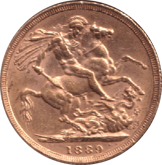 1889 GOLD SOVEREIGN ( EF ) - SOVEREIGN - Cambridgeshire Coins
