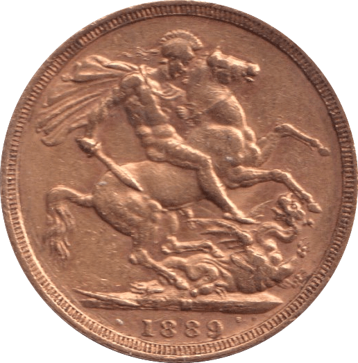 1889 GOLD SOVEREIGN ( GVF ) MELBOURNE MINT - Sovereign - Cambridgeshire Coins
