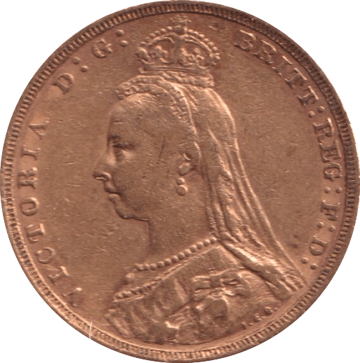 1889 GOLD SOVEREIGN ( GVF ) MELBOURNE MINT - Sovereign - Cambridgeshire Coins