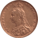 1889 GOLD SOVEREIGN ( GVF ) MELBOURNE MINT - Sovereign - Cambridgeshire Coins