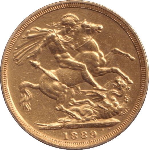 1889 GOLD SOVEREIGN ( GVF ) MELBOURNE MINT - SOVEREIGN - Cambridgeshire Coins