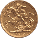 1889 GOLD SOVEREIGN ( GVF ) MELBOURNE MINT - SOVEREIGN - Cambridgeshire Coins